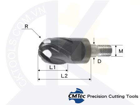 Lưỡi phay thép CM Téc CHB4