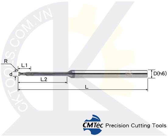 Dao phay CMTec MECRN2, Dao phay CMTéc MECRN2