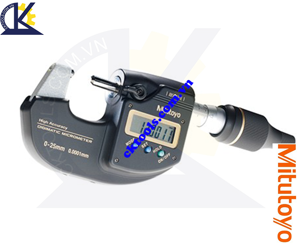 Panme Mitutoyo 0-25mm/0.0001mm, Panme đo ngoài Mitutoyo 0-25mm/0.0001mm, Panme điện tử Mitutoyo 0-25mm/0.0001mm, Panme đo ngoài điện tử Mitutoyo 293-100-10 0-25mm/0.0001mm