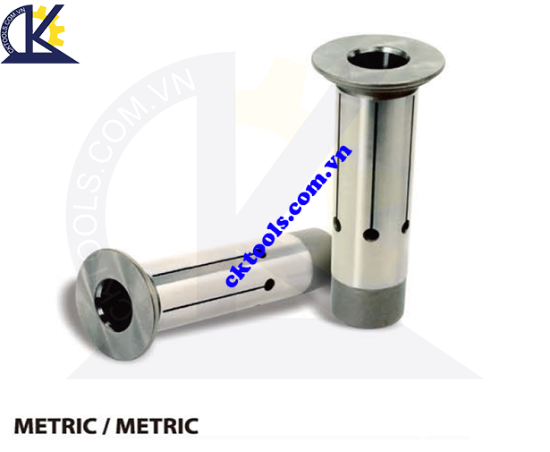 Ống kẹp dao, Bạc lót METRIC/METRIC, HYDRAULIC CHUCK COLLET-REDUCTION SLEEVE: CLOSED TYPE METRIC/METRIC