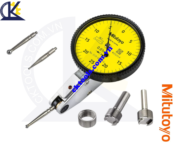 Đồng hồ so chân gập 0.5mm/0.01mm Mitutoyo, Đồng hồ Mitutoyo 0.5mm/0.01mm 513-424-10A, Đồng hồ so chân gập Mitutoyo 0.5mm/0.01, Đồng hồ rà Mitutoyo 0.5mm/0.01mm