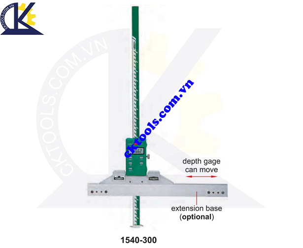 Thước đo sâu điện tử  INSIZE  1540-300 ,   DIGITAL DOUBLE HOOK DEPTH GAGE    1540-300
