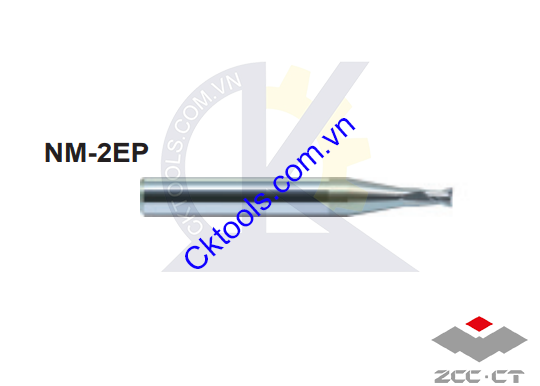 Dao phay  ZCCCT  dòng     NM-2EP-D5.0-M25  , Dao phay  ngón hợp kim   ZCC.CT     NM-2EP-D5.0-M25 