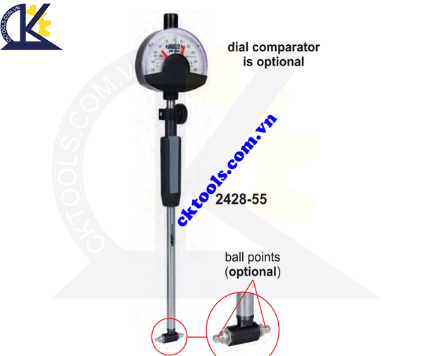  Đồng hồ đo lỗ  INSIZE    2428-55  ,  GEAR BORE GAGES   2428-55