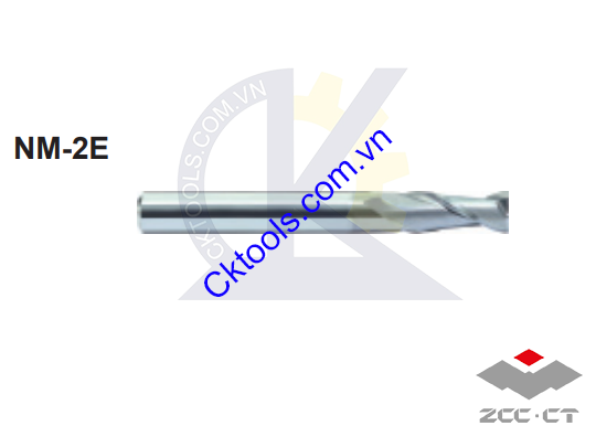 Dao phay  ZCCCT  dòng  NM-2E-D1.0 , NM-2E-D2.0 , NM-2E-D3.0 , Dao phay  ngón hợp kim   ZCC.CT    NM-2E-D1.0 , NM-2E-D2.0 , NM-2E-D3.0